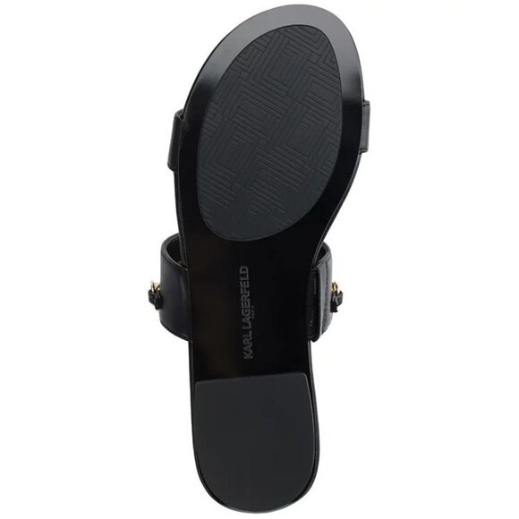 Karl Lagerfeld Paris Women's Canne Flat Sandals - Picture 5 of 5